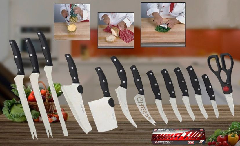 Set De Cuchillos Profesionales x 13P